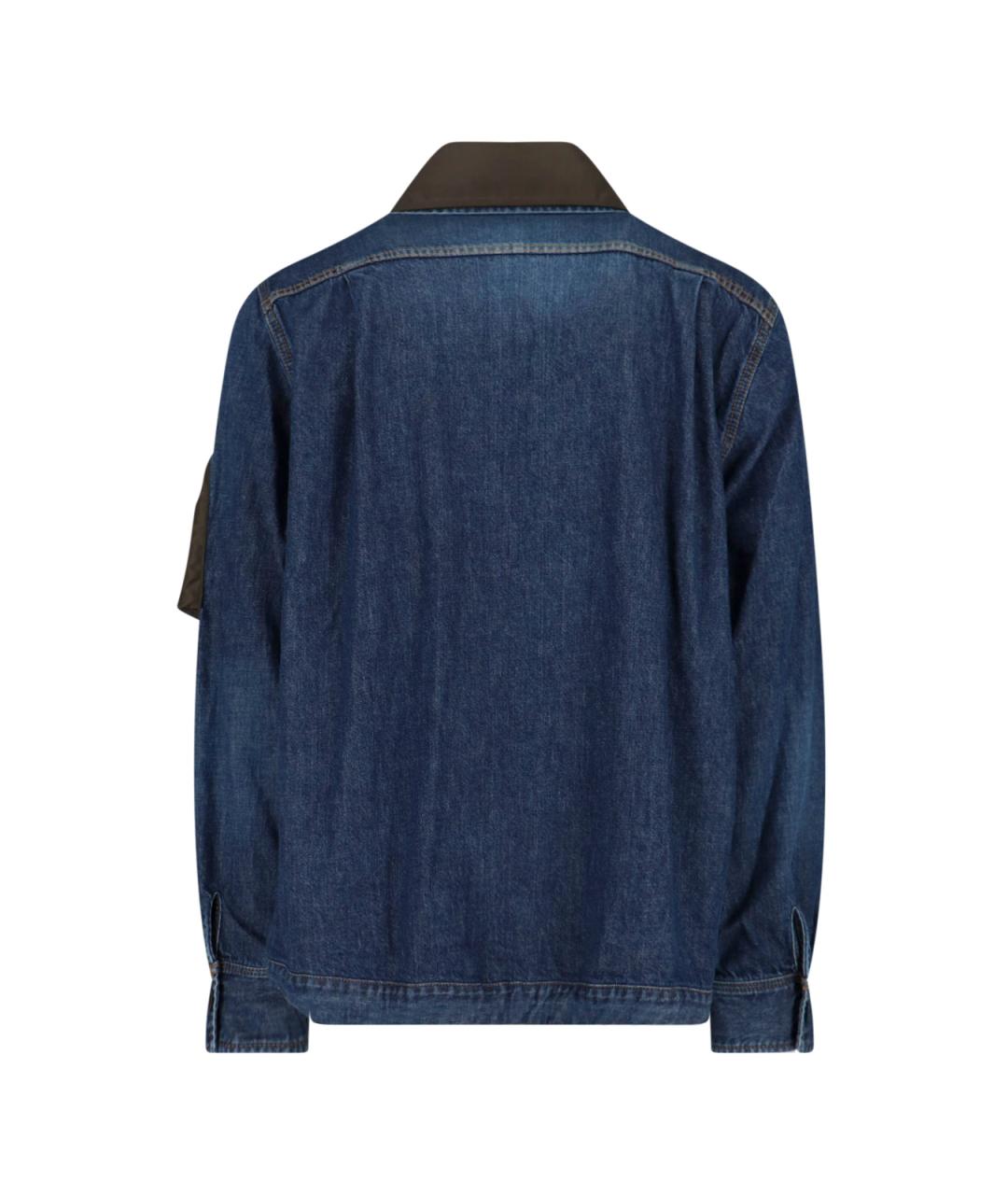 SACAI Синяя хлопковая куртка, фото 2