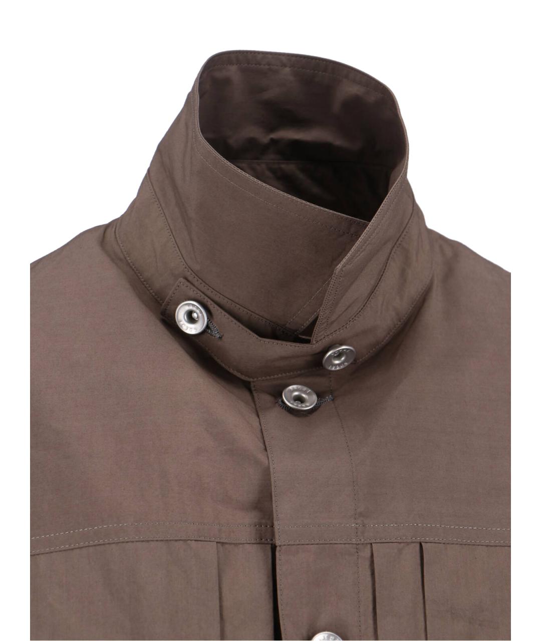 SACAI Коричневая хлопковая куртка, фото 3