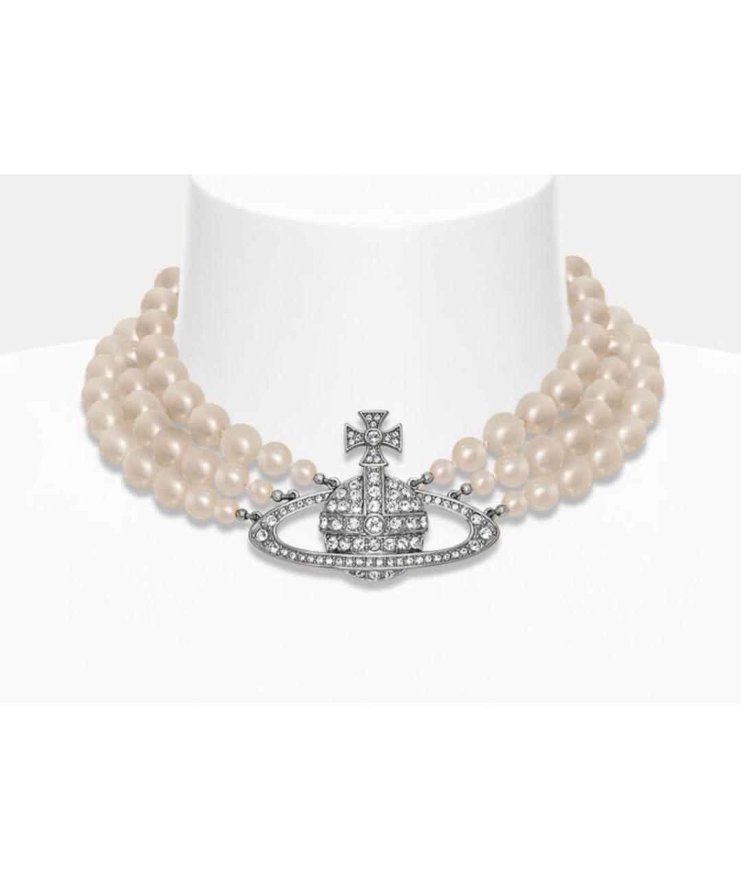 VIVIENNE WESTWOOD Серебряное колье, фото 5