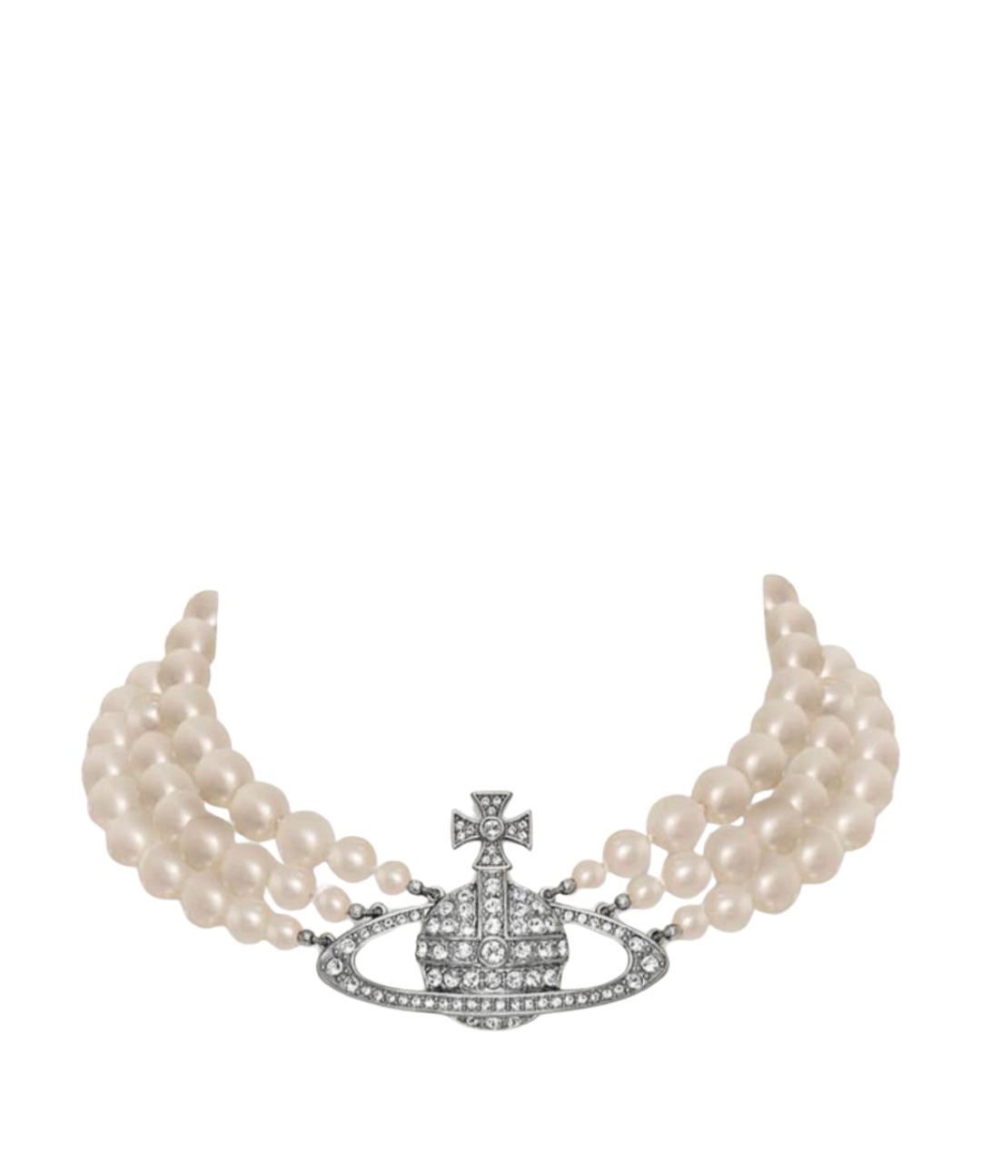 VIVIENNE WESTWOOD Серебряное колье, фото 1