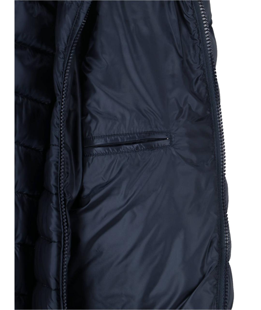 HERNO Синий полиамидовый пуховик, фото 5