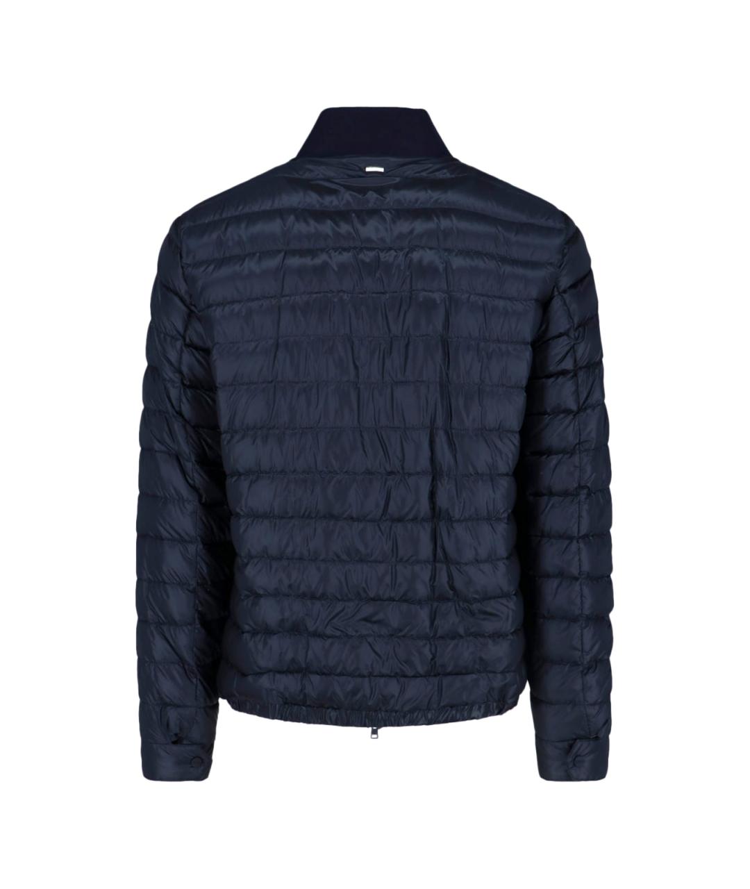 HERNO Синий полиамидовый пуховик, фото 2