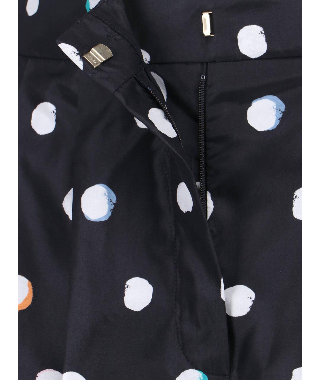 FENDI Мульти шелковые прямые брюки, фото 5