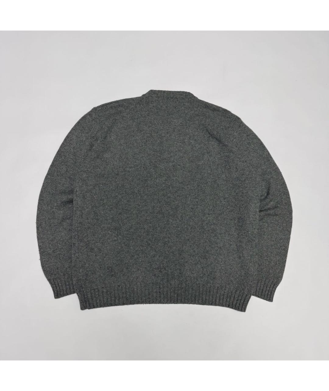 VALENTINO Серый шерстяной джемпер / свитер, фото 2