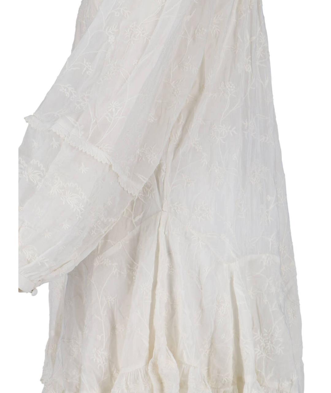 ISABEL MARANT Белое полиэстеровое платье, фото 3