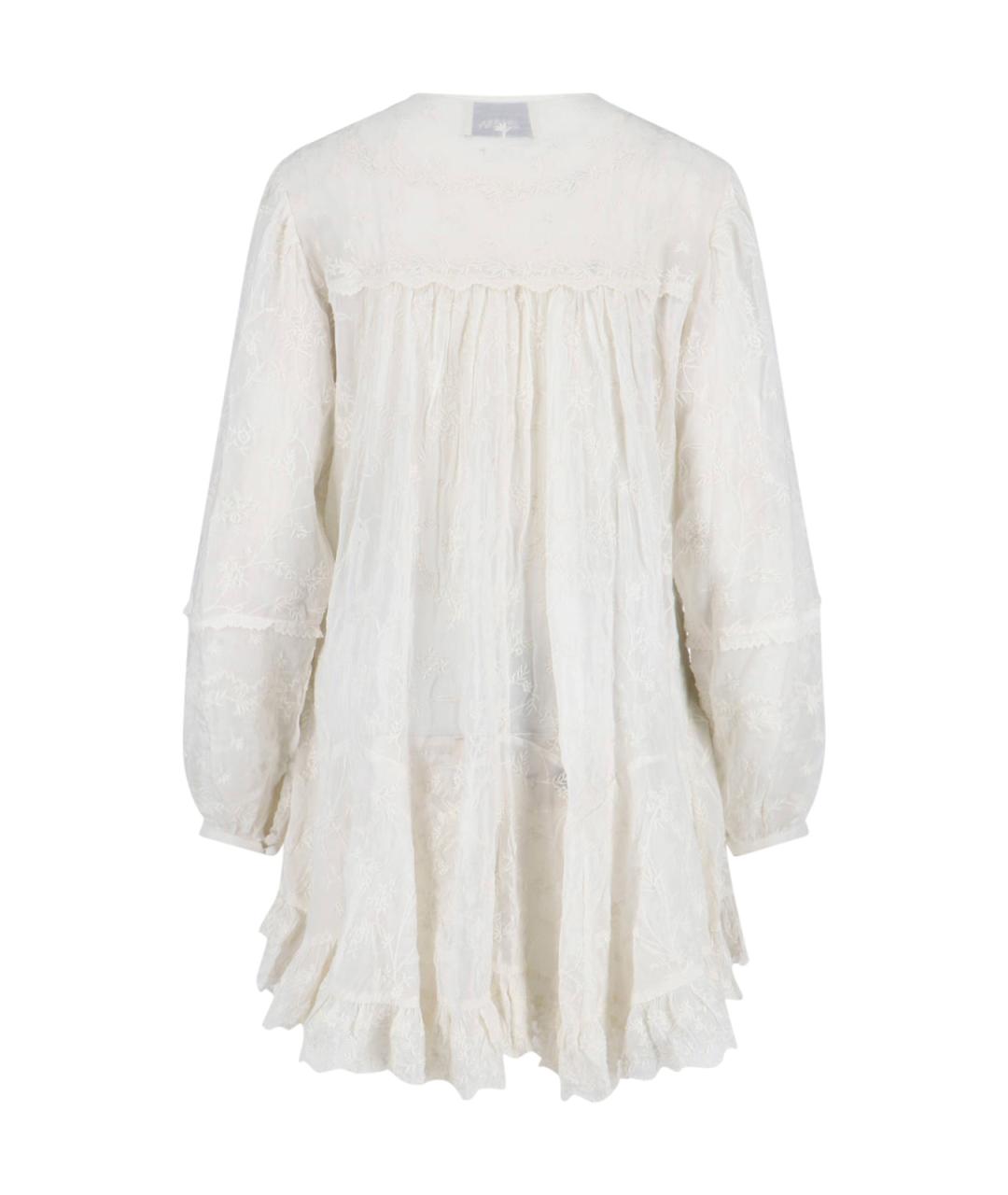 ISABEL MARANT Белое полиэстеровое платье, фото 2