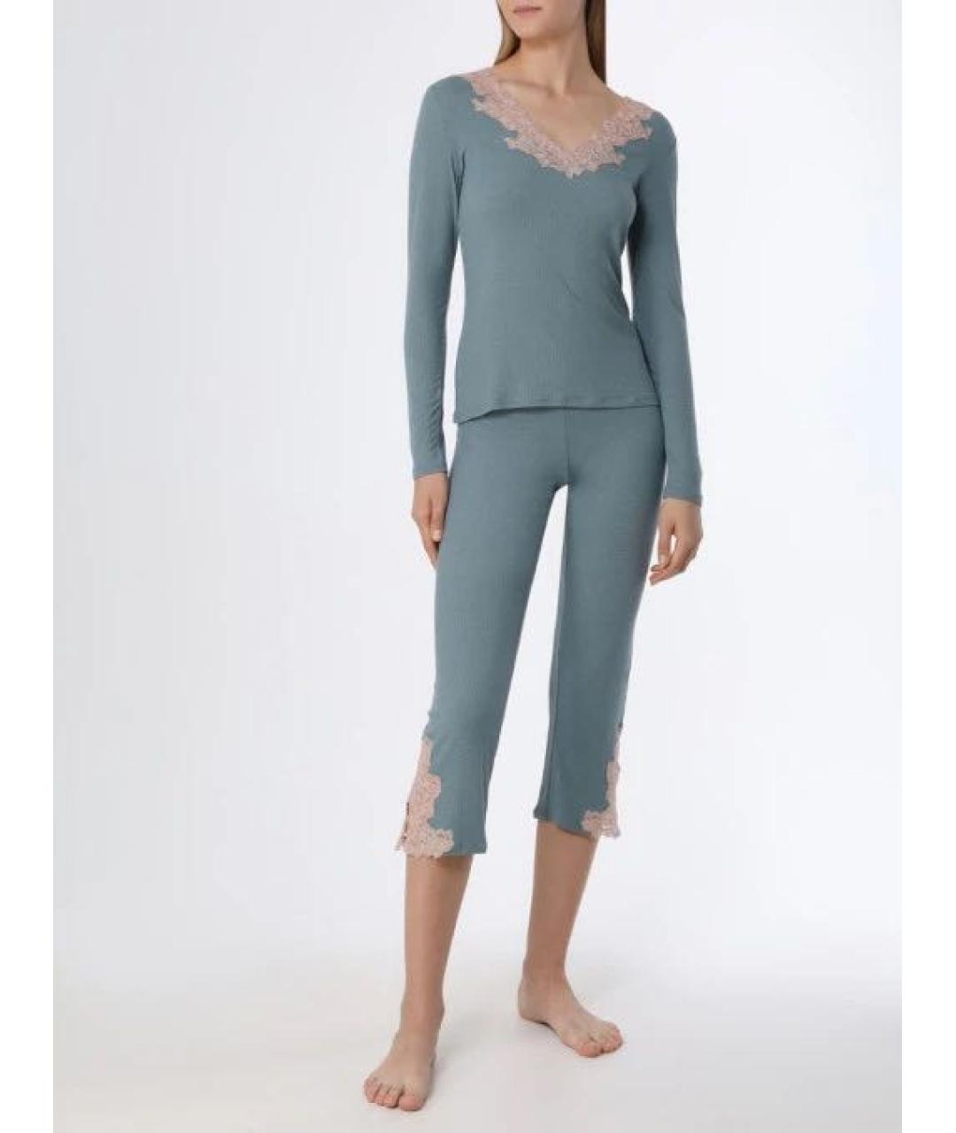 LA PERLA Зеленая пижамы и сорочки, фото 2