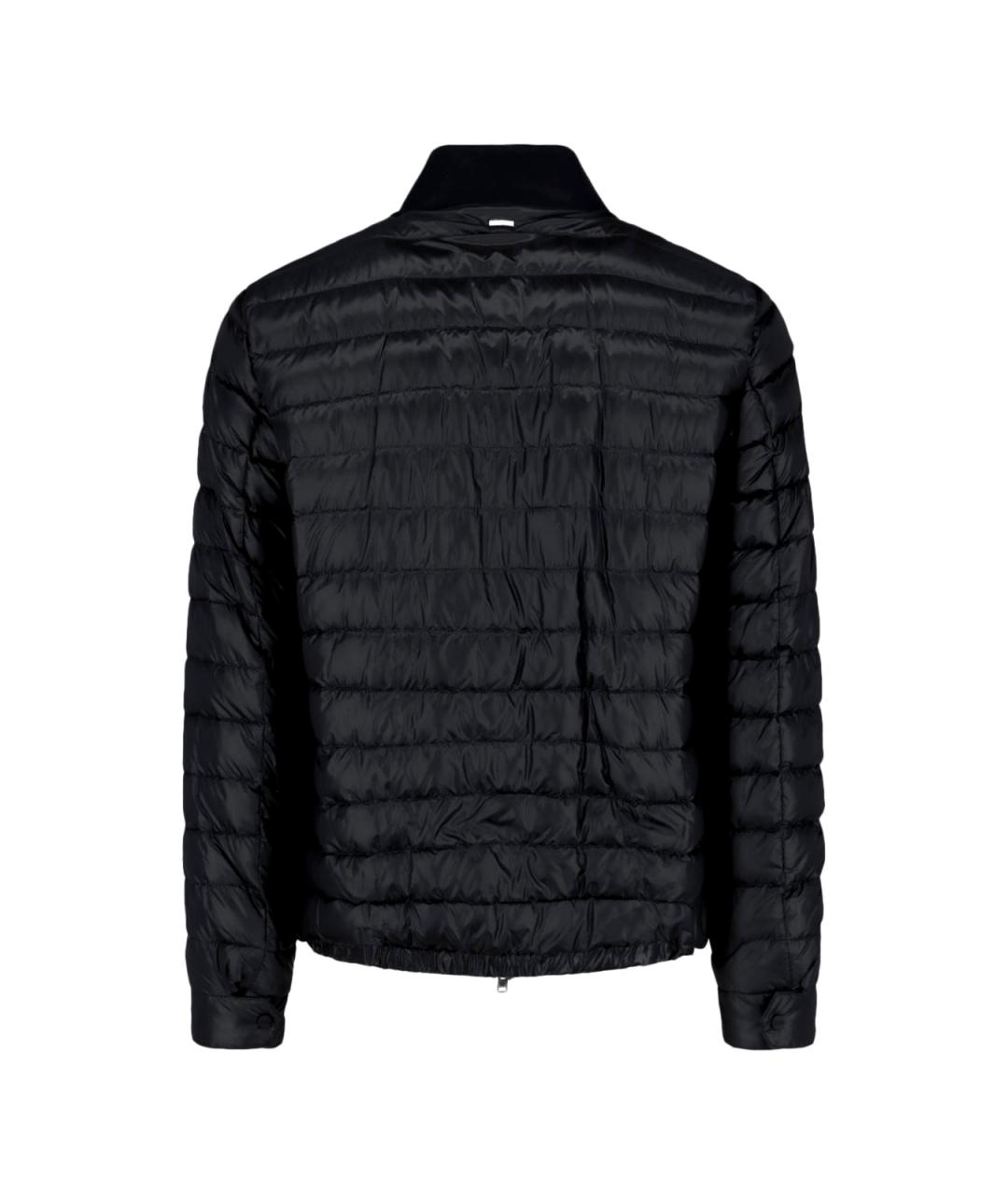 HERNO Черная полиамидовая куртка, фото 2