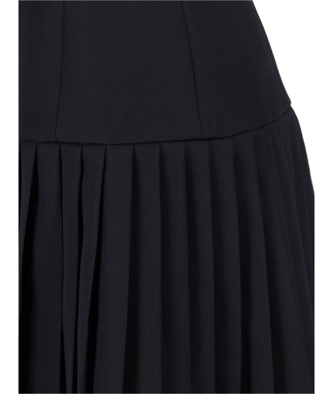 BALMAIN Черное шерстяное повседневное платье, фото 5