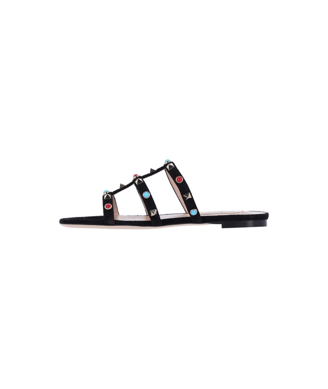 VALENTINO Черные босоножки, фото 3