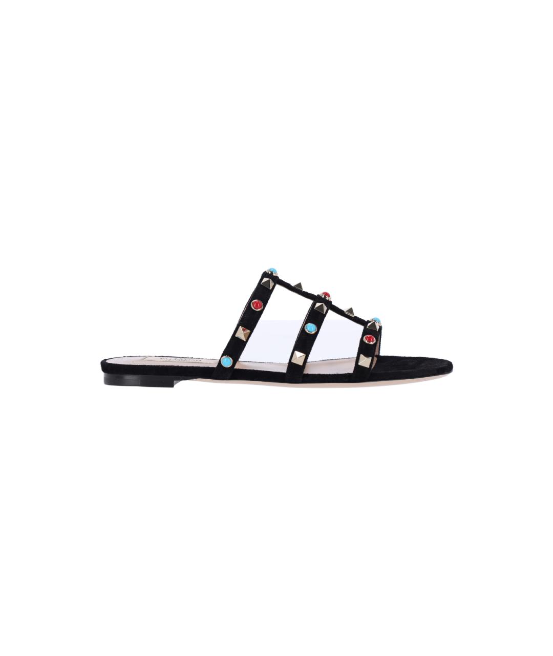 VALENTINO Черные босоножки, фото 6