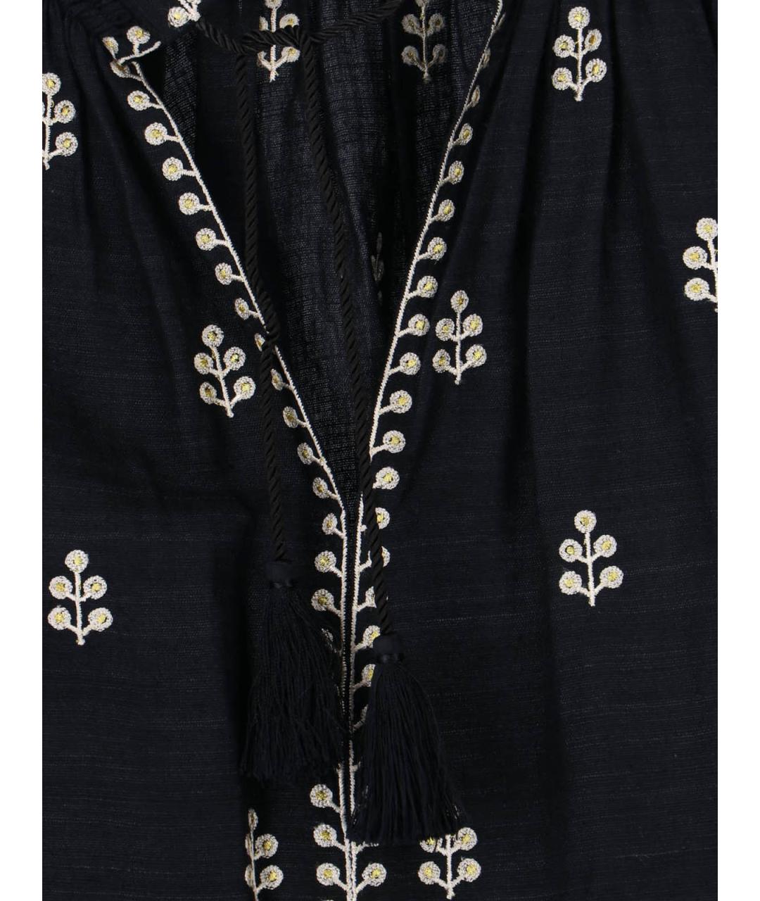 ISABEL MARANT Черная полиэстеровая блузы, фото 3