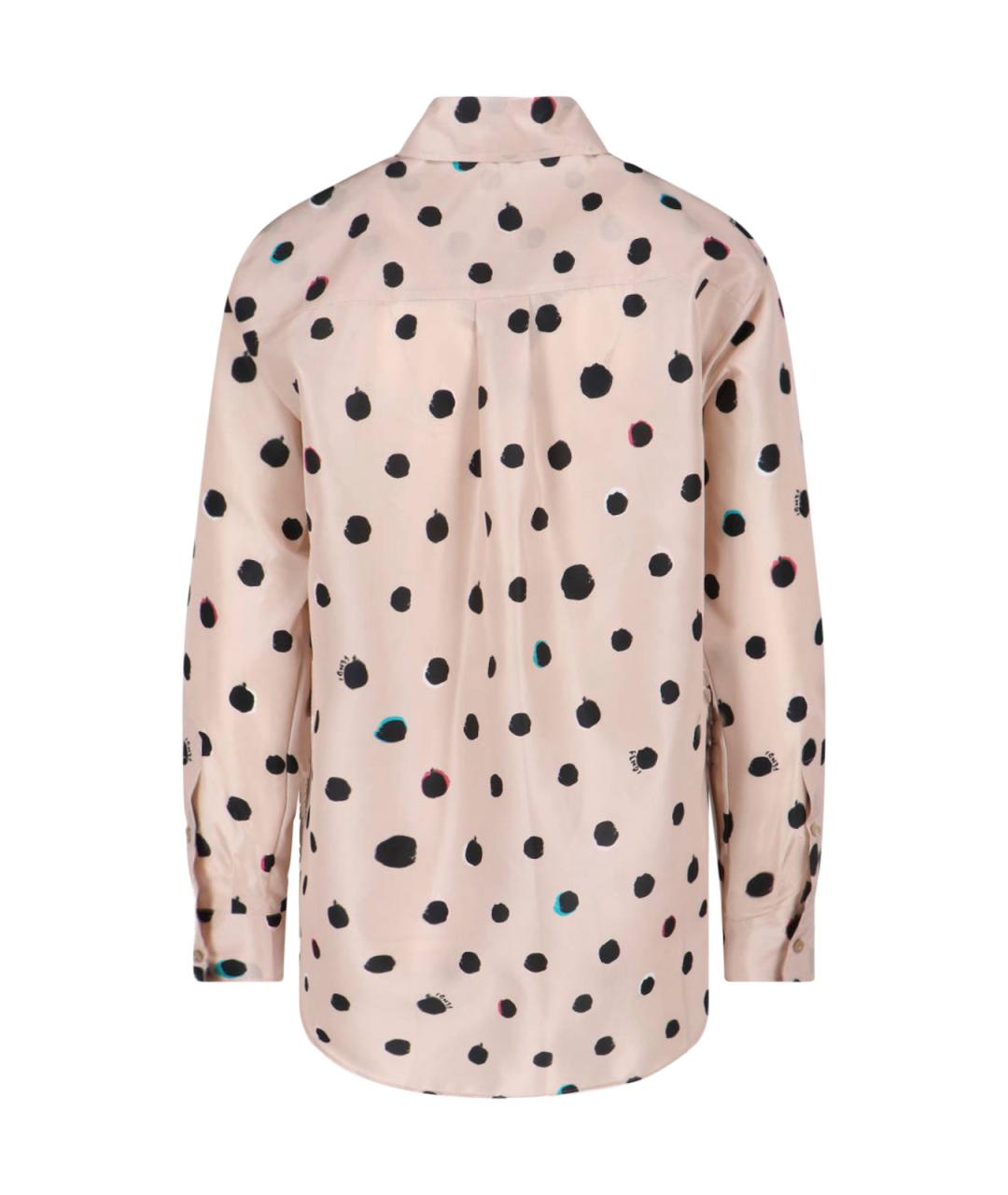 FENDI Мульти шелковая рубашка, фото 2