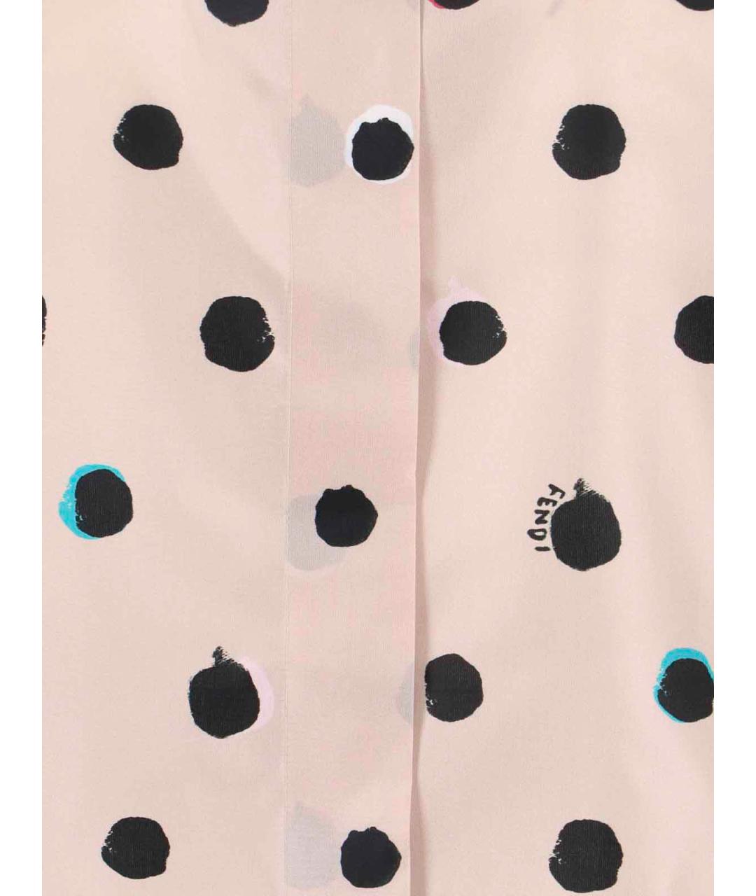 FENDI Мульти шелковая рубашка, фото 3