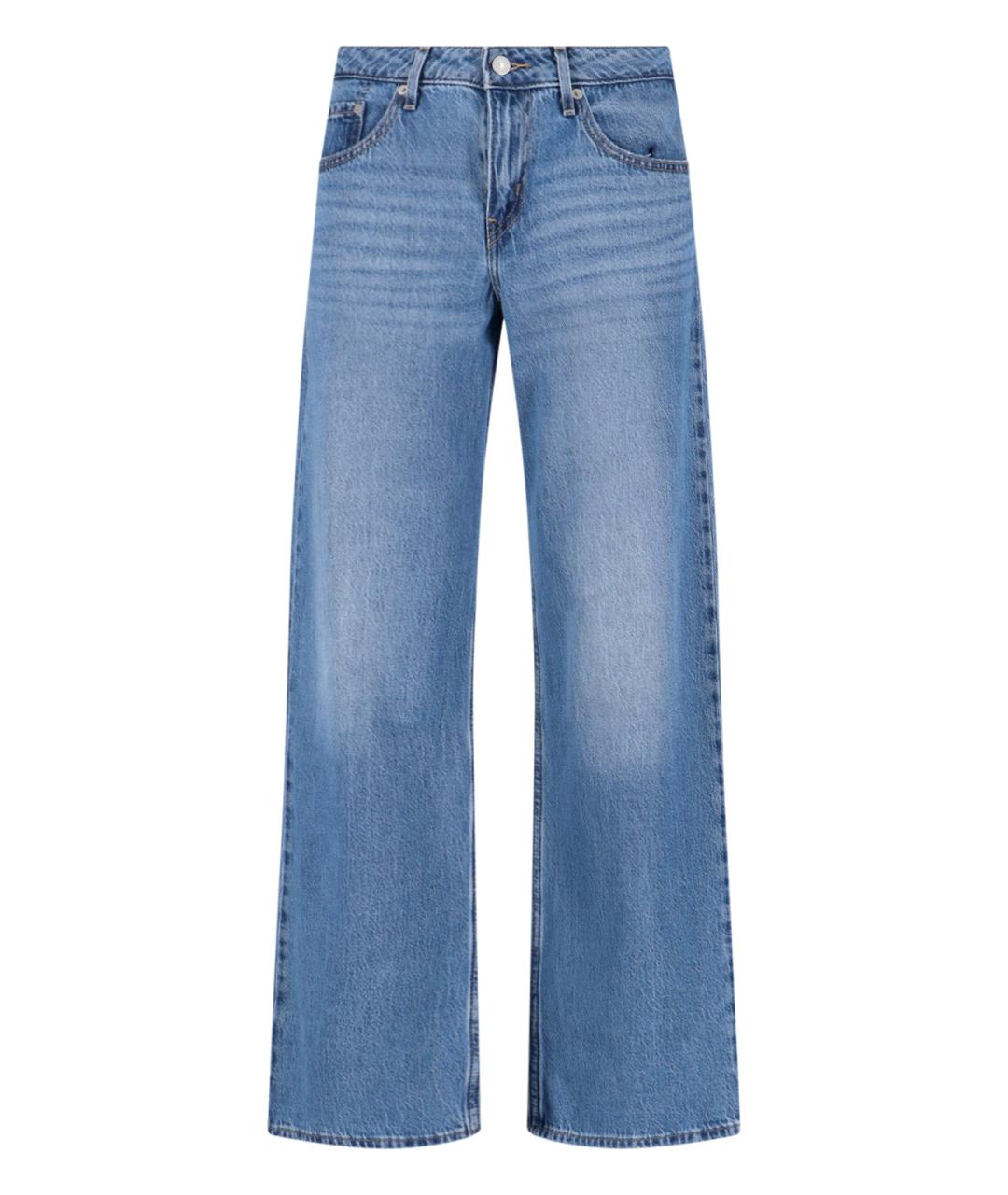 LEVI'S Синие хлопковые джинсы клеш, фото 1