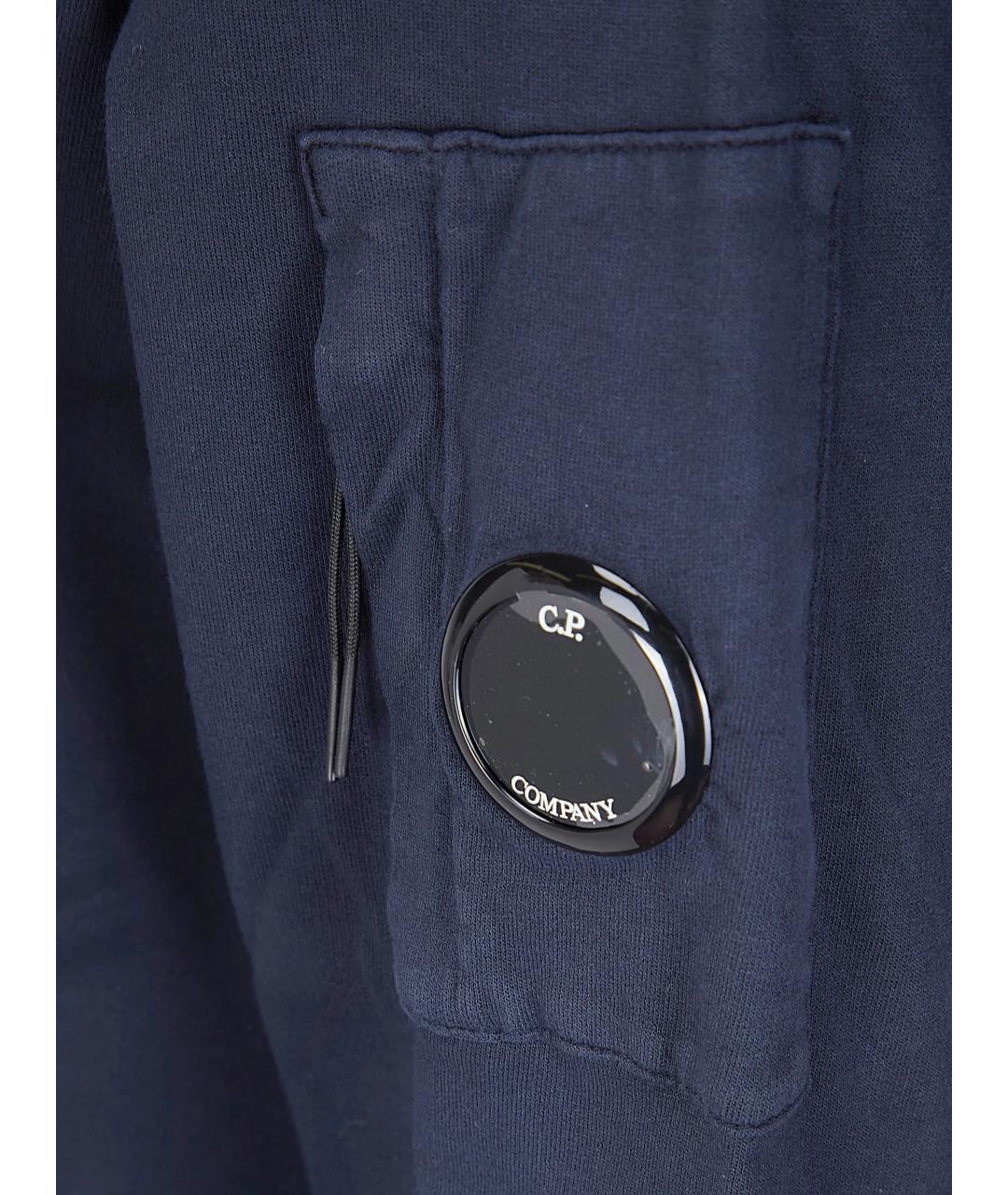 CP COMPANY Синий хлопковый джемпер / свитер, фото 3