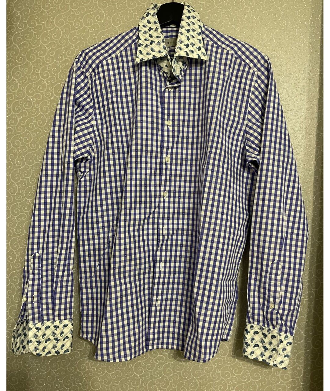 ETRO Хлопковая кэжуал рубашка, фото 8