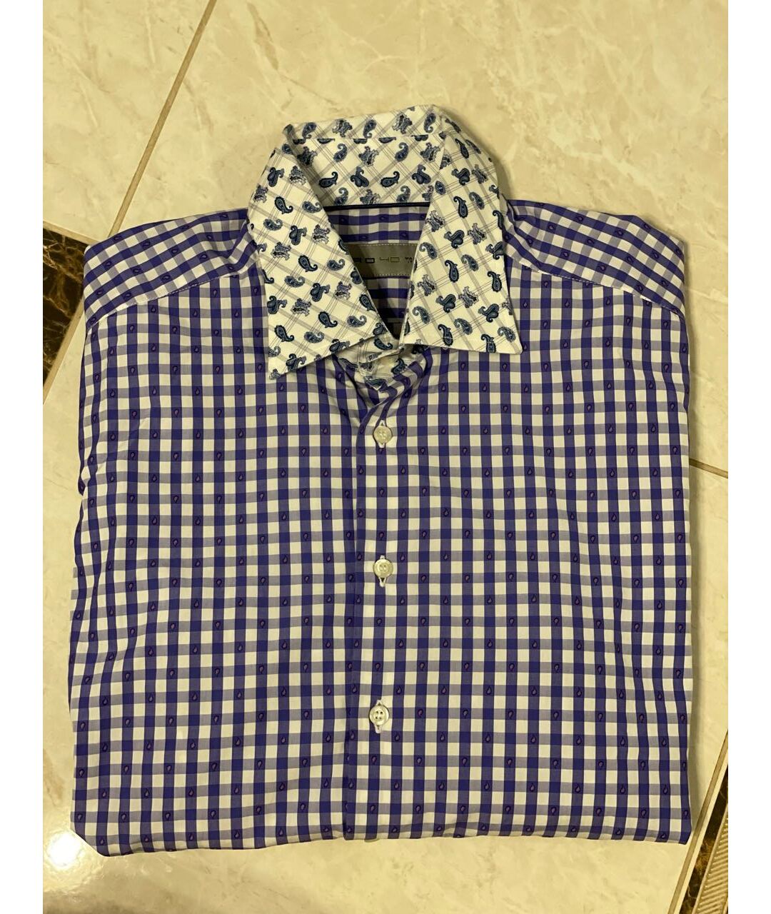 ETRO Хлопковая кэжуал рубашка, фото 3