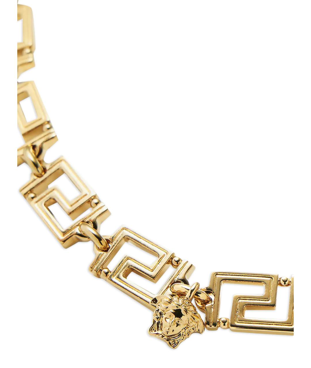 VERSACE Золотое металлическое колье, фото 2