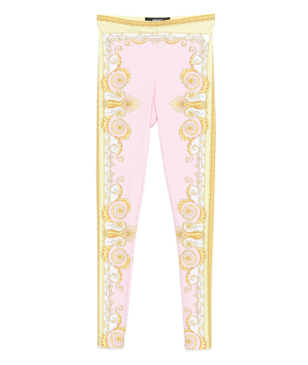 VERSACE Мульти полиамидовые леггинсы и велосипедки, фото 1