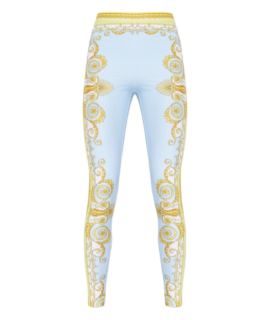 VERSACE Мульти полиамидовые леггинсы и велосипедки, фото 1