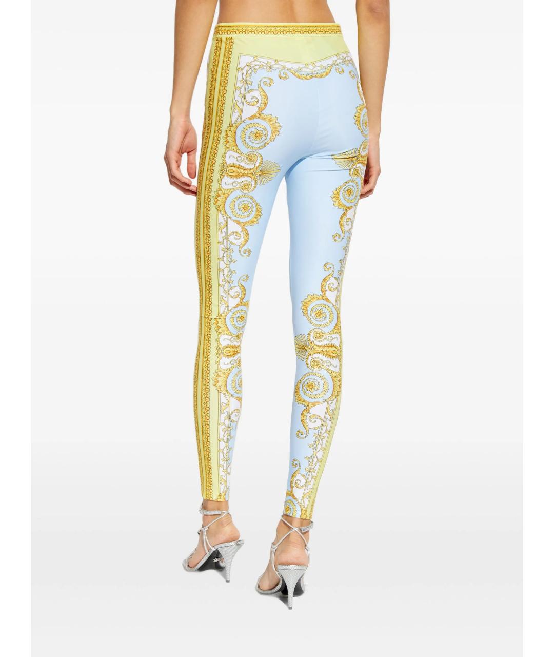 VERSACE Мульти полиамидовые леггинсы и велосипедки, фото 4