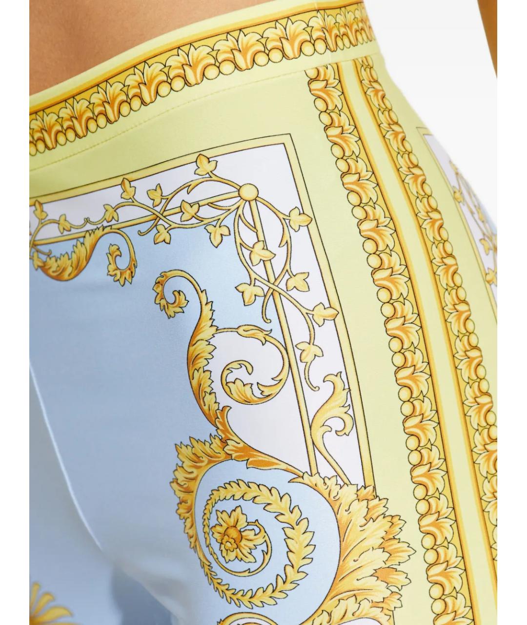 VERSACE Мульти полиамидовые леггинсы и велосипедки, фото 5