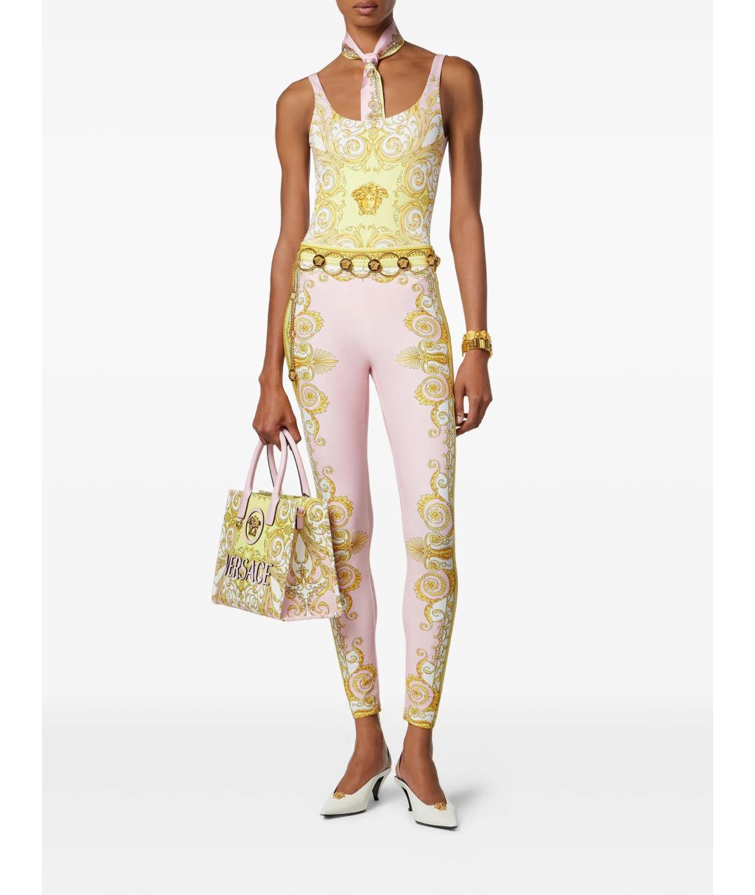 VERSACE Мульти полиамидовый купальник, фото 5