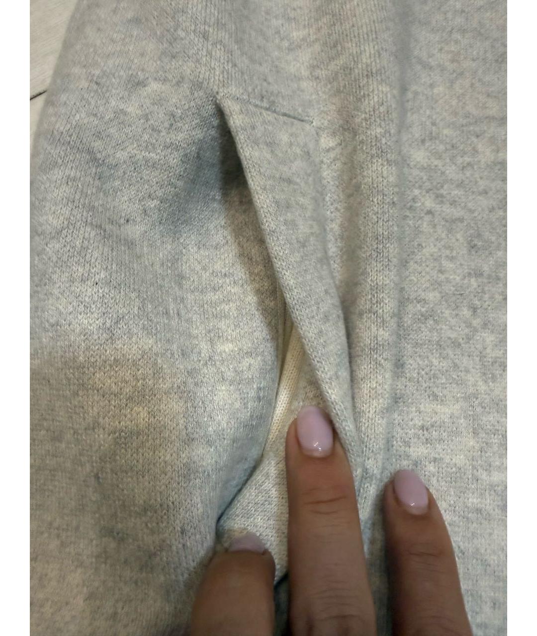 BRUNELLO CUCINELLI Серая кашемировая жилетка, фото 7