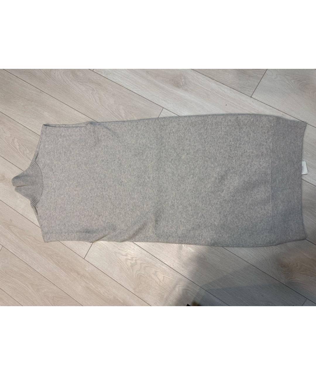 BRUNELLO CUCINELLI Серая кашемировая жилетка, фото 2