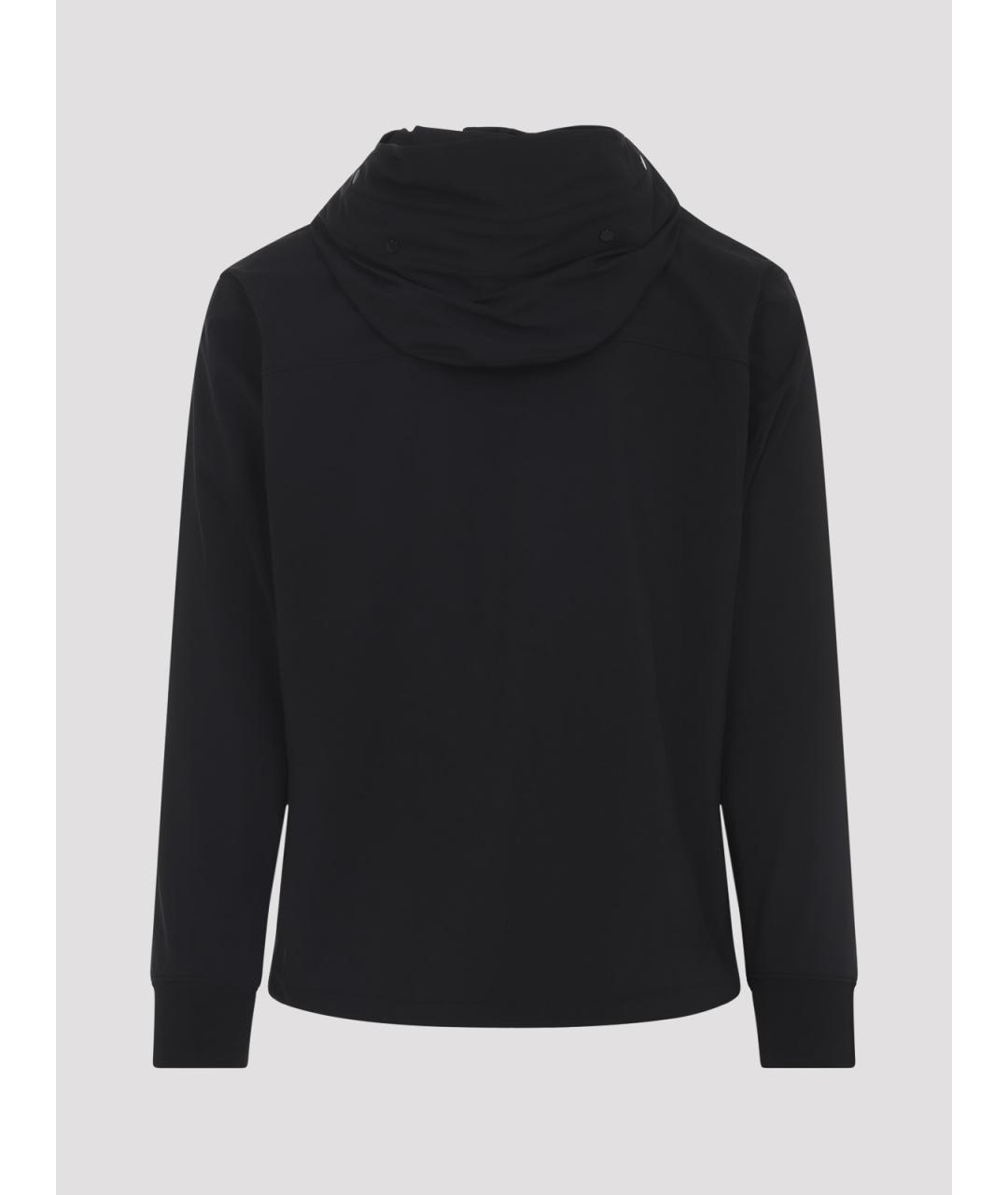 CP COMPANY Черная полиэстеровая куртка, фото 2