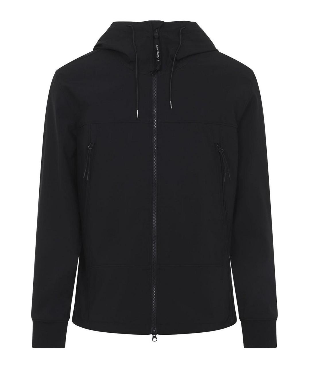 CP COMPANY Черная полиэстеровая куртка, фото 1
