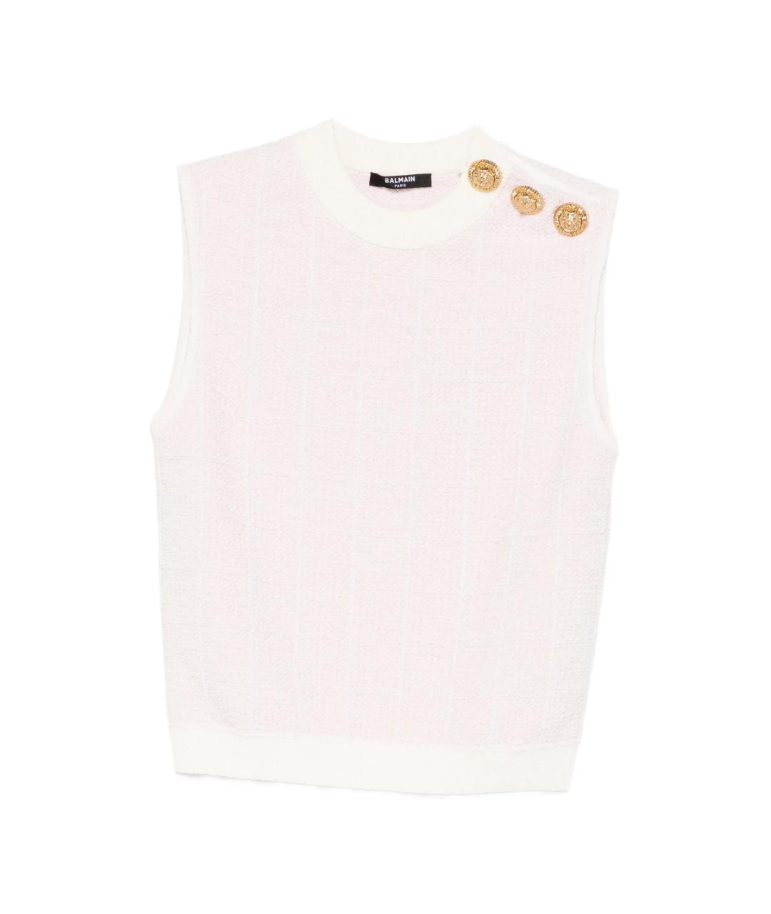 BALMAIN Розовая жилетка, фото 1