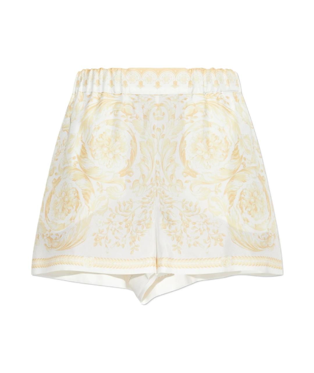 VERSACE Мульти шелковые шорты, фото 1