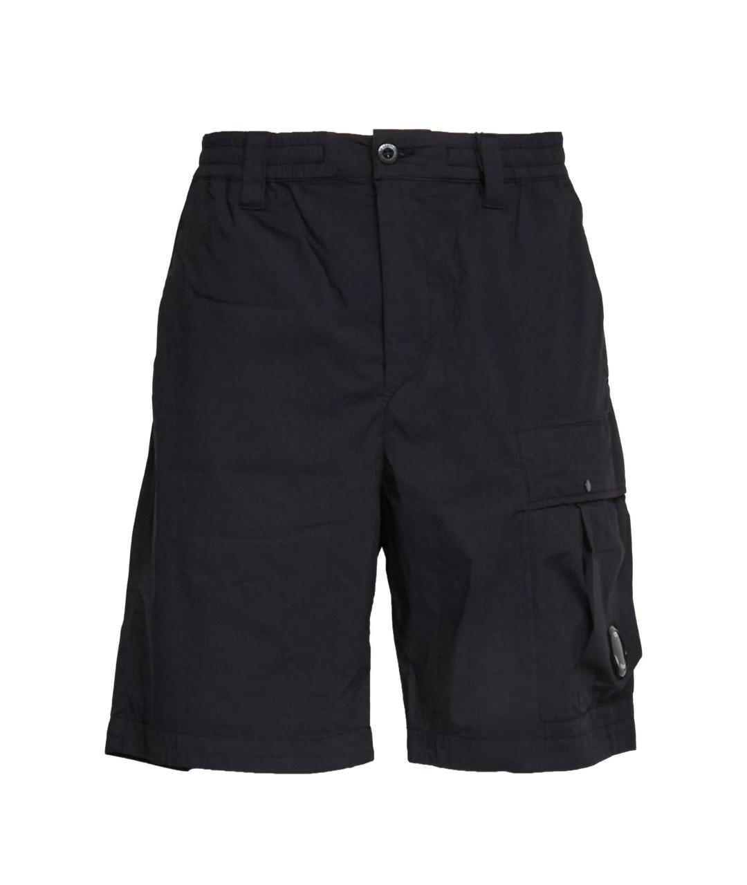 CP COMPANY Темно-синие хлопковые шорты, фото 1