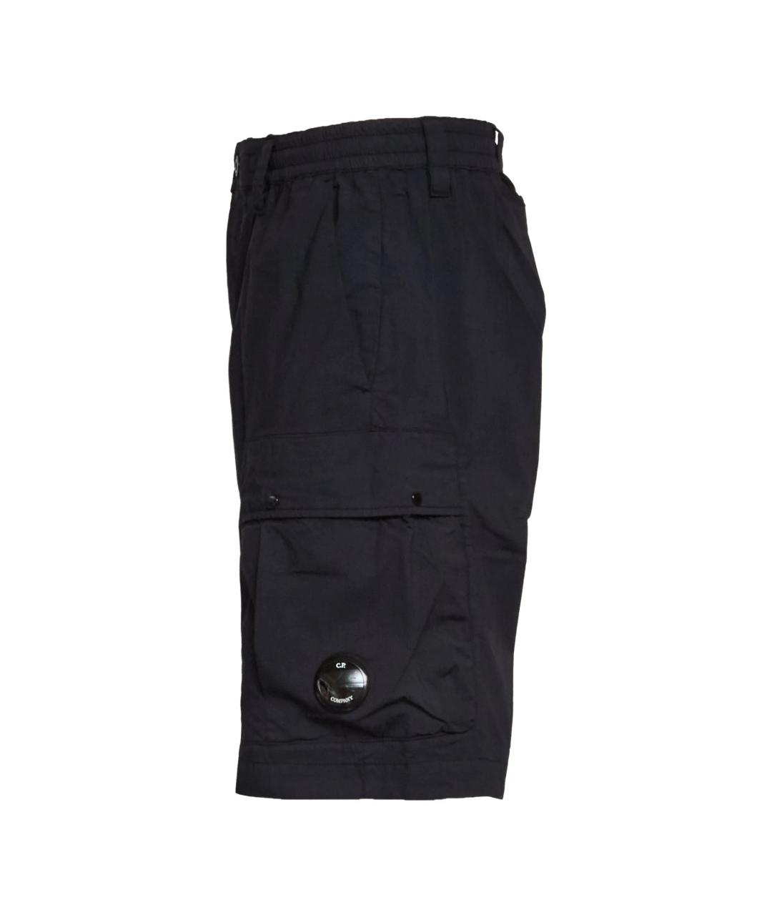 CP COMPANY Темно-синие хлопковые шорты, фото 3