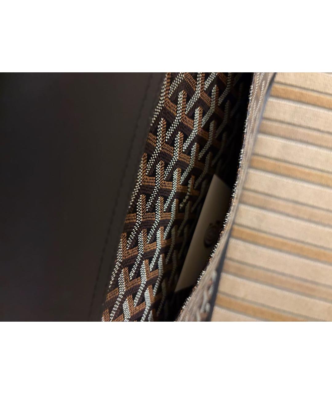 GOYARD Черная сумка на плечо, фото 3