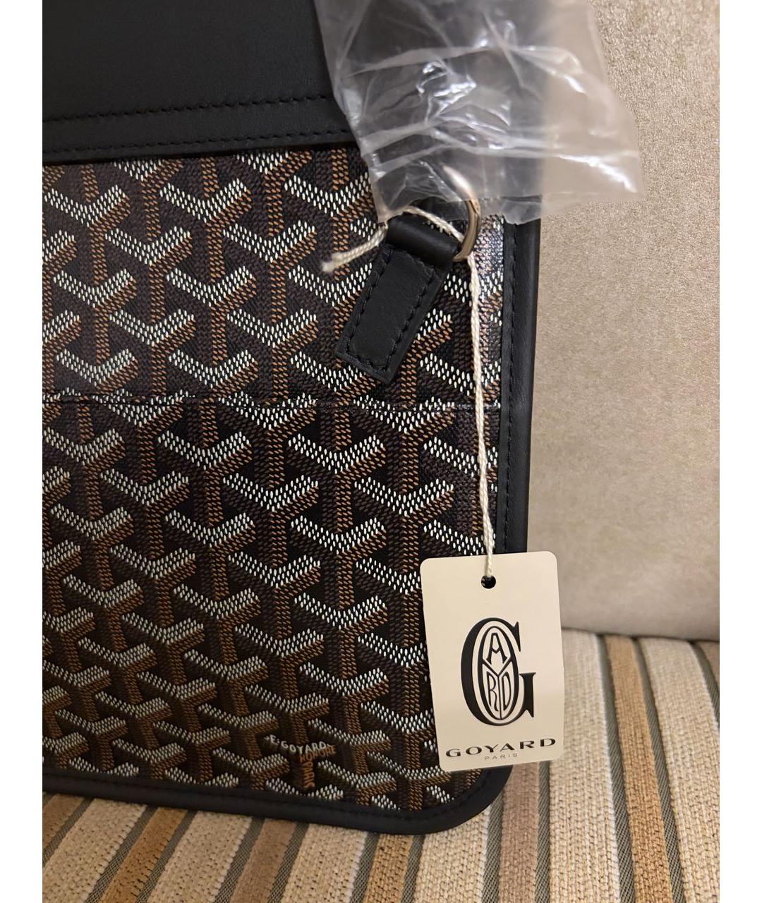 GOYARD Черная сумка на плечо, фото 7