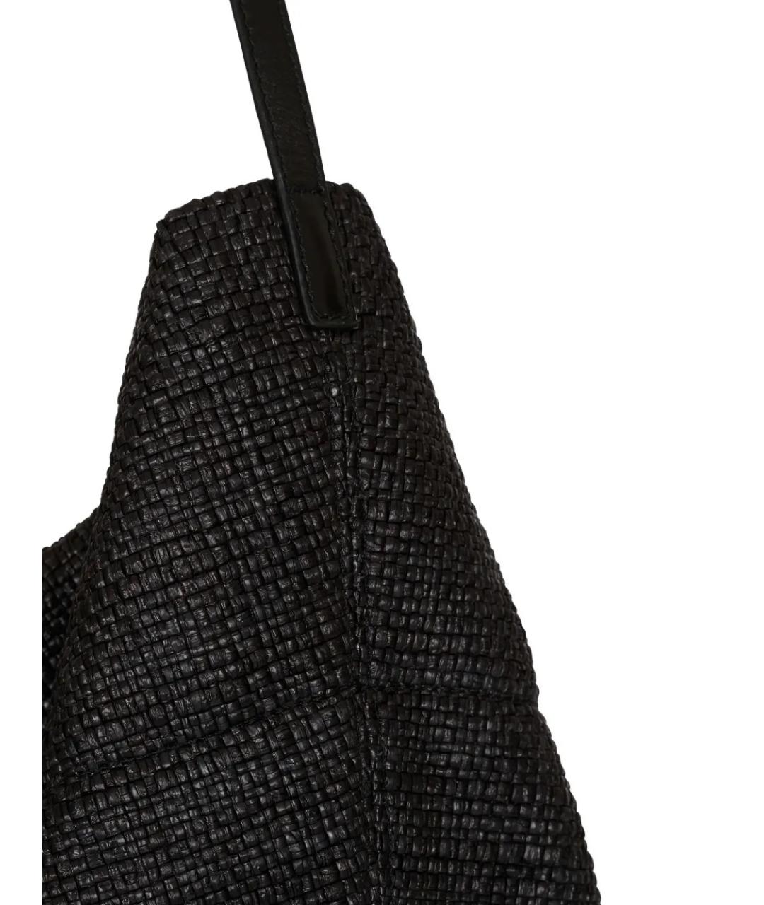 BALMAIN Черная тканевая сумка тоут, фото 4
