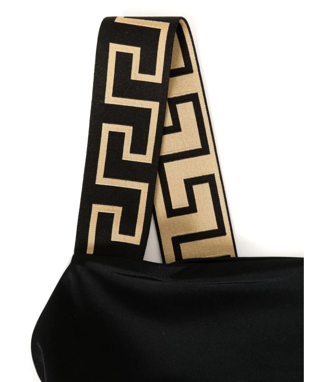 VERSACE Черный полиамидовый купальник, фото 3