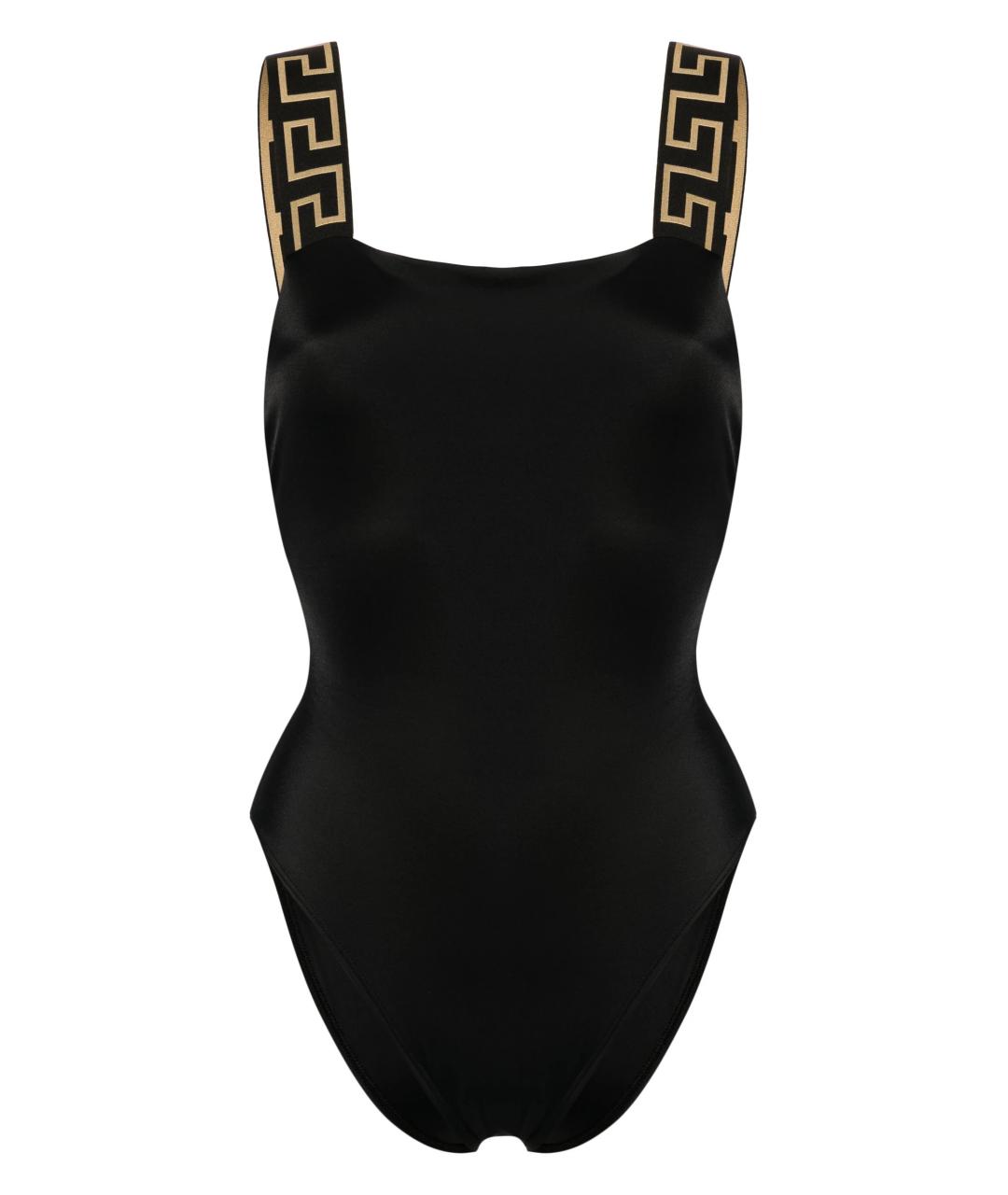 VERSACE Черный полиамидовый купальник, фото 1