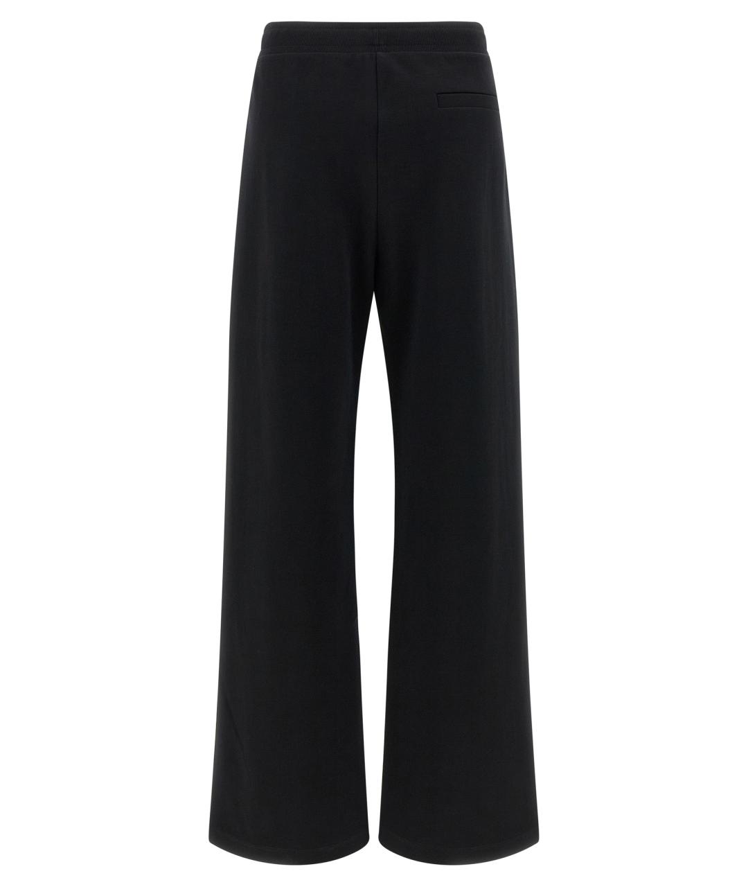 'S MAX MARA Темно-синие хлопковые прямые брюки, фото 2