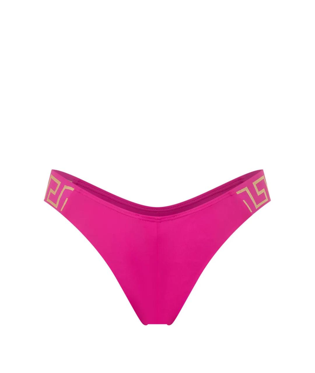 VERSACE Розовый полиамидовый купальник, фото 2