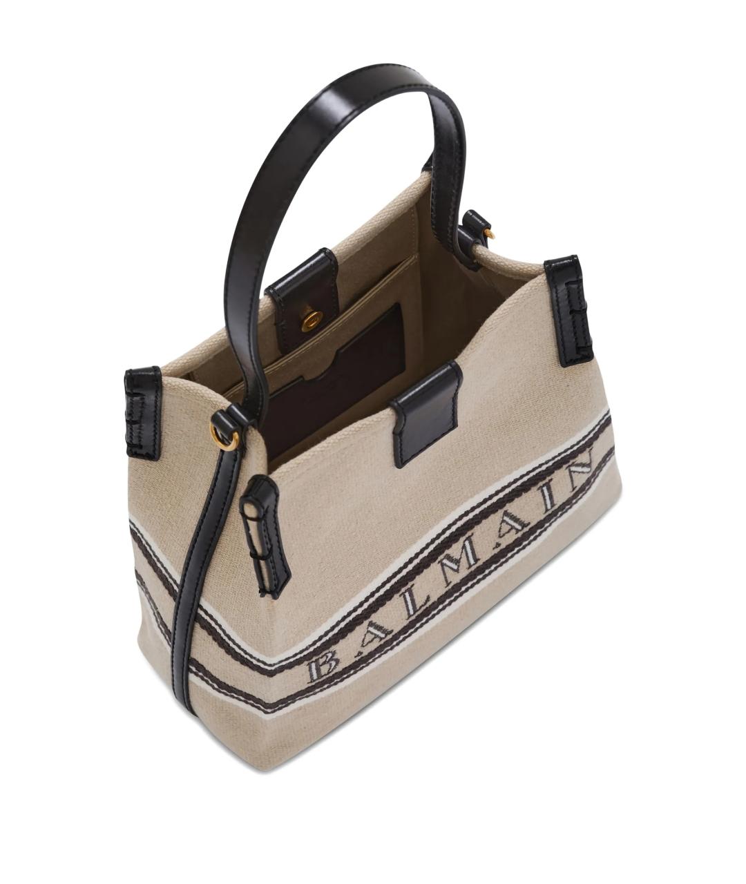 BALMAIN Бежевая сумка через плечо, фото 5