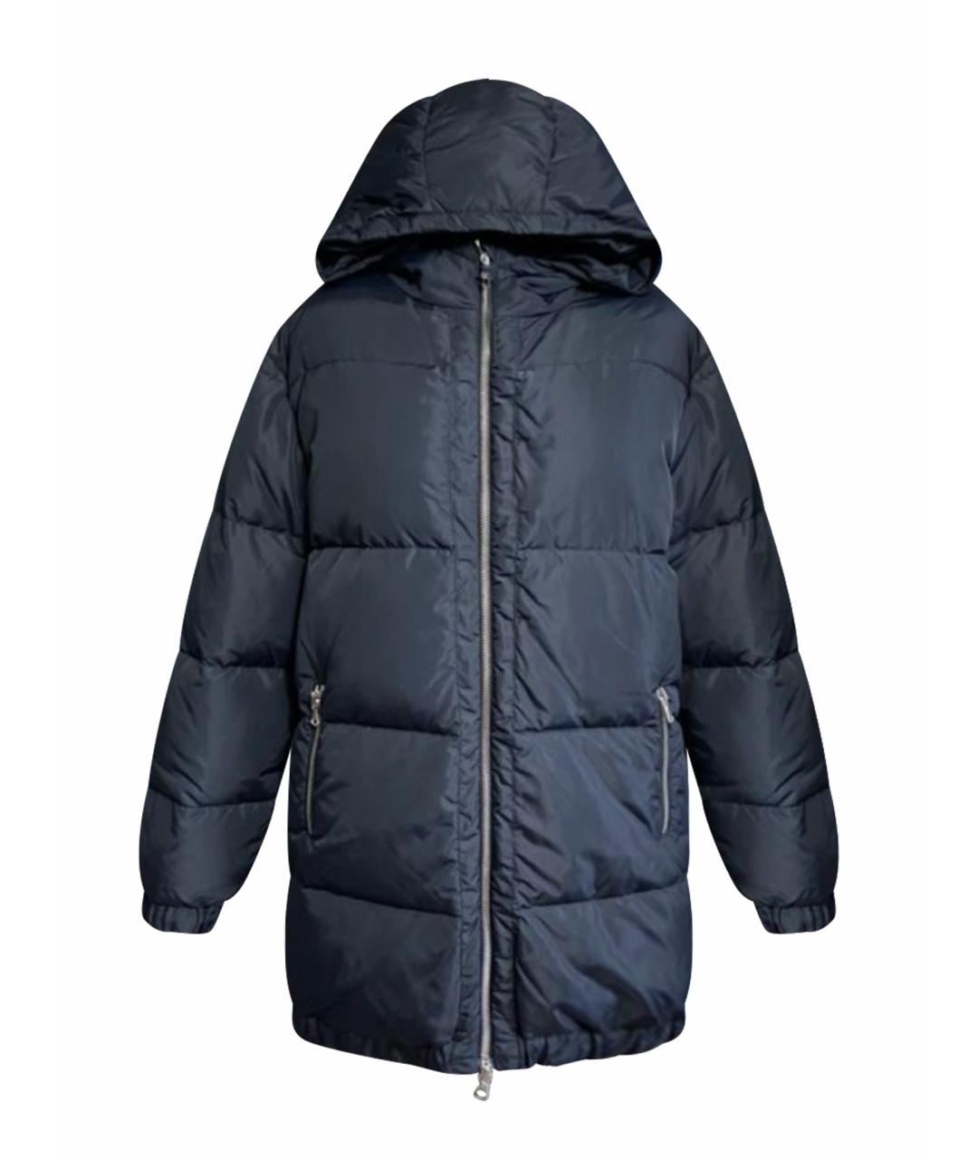 MOSCHINO Черный полиэстеровый пуховик, фото 1