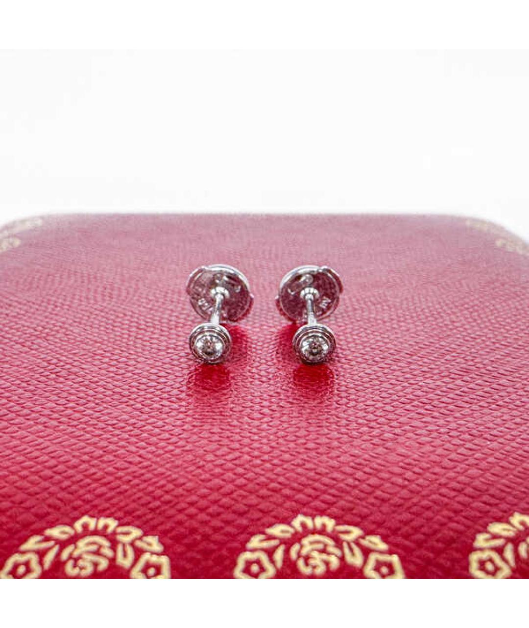 CARTIER Серьги из белого золота, фото 2