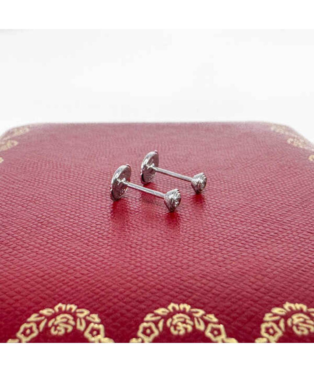 CARTIER Серьги из белого золота, фото 3