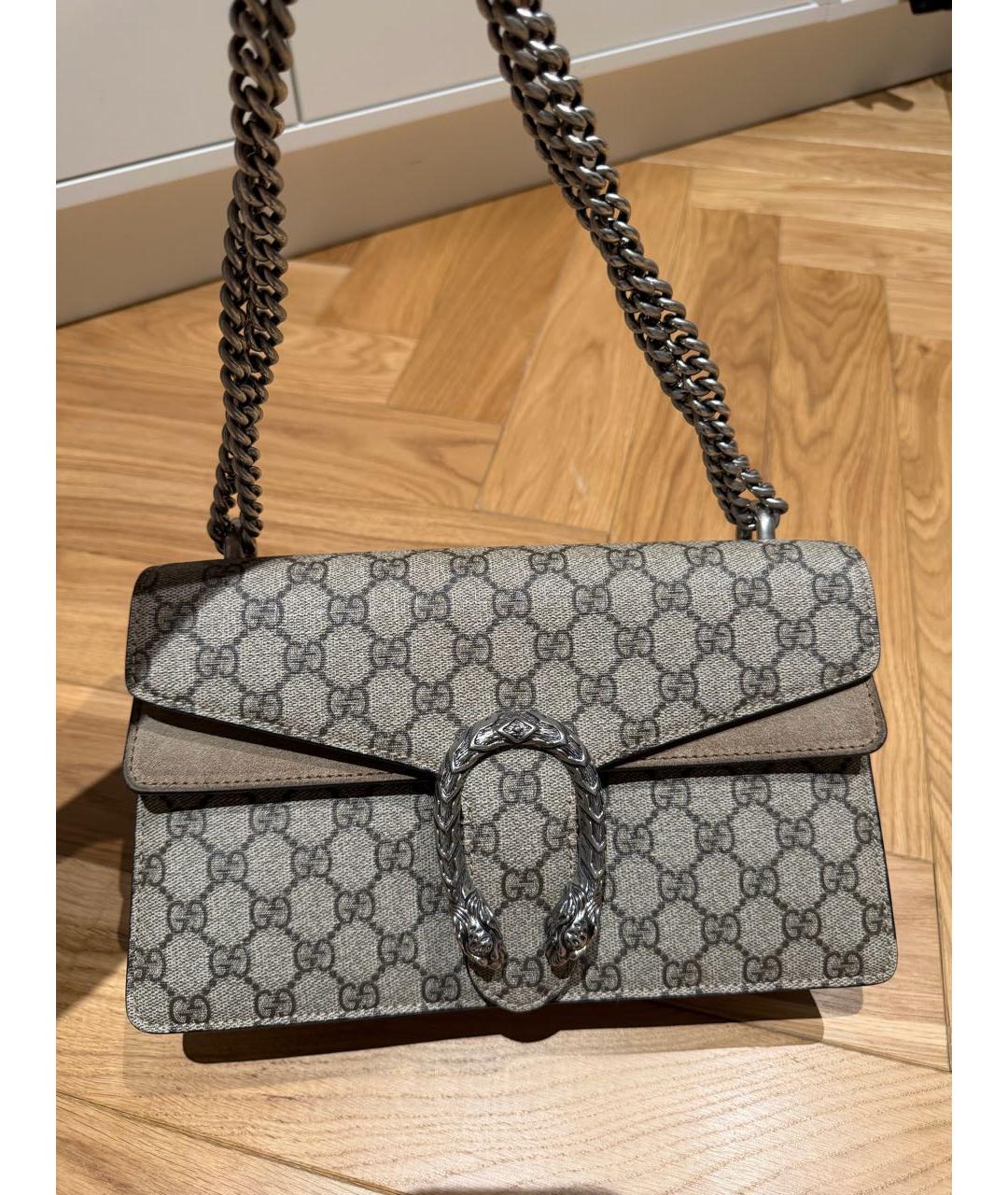 GUCCI Бежевая сумка через плечо, фото 4