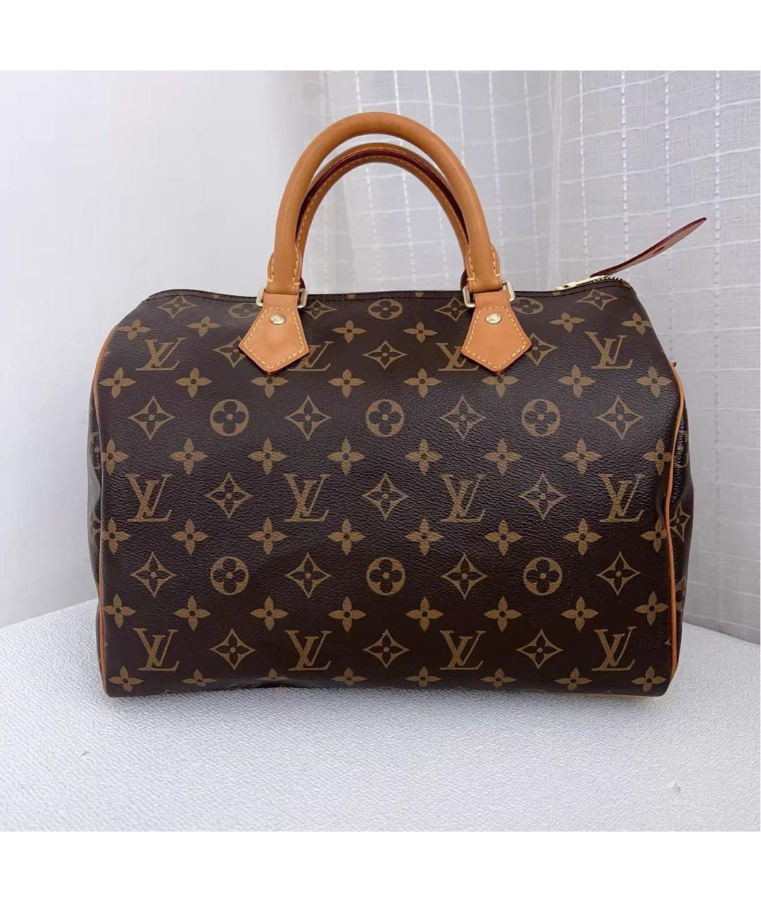 LOUIS VUITTON Коричневая дорожная/спортивная сумка, фото 9