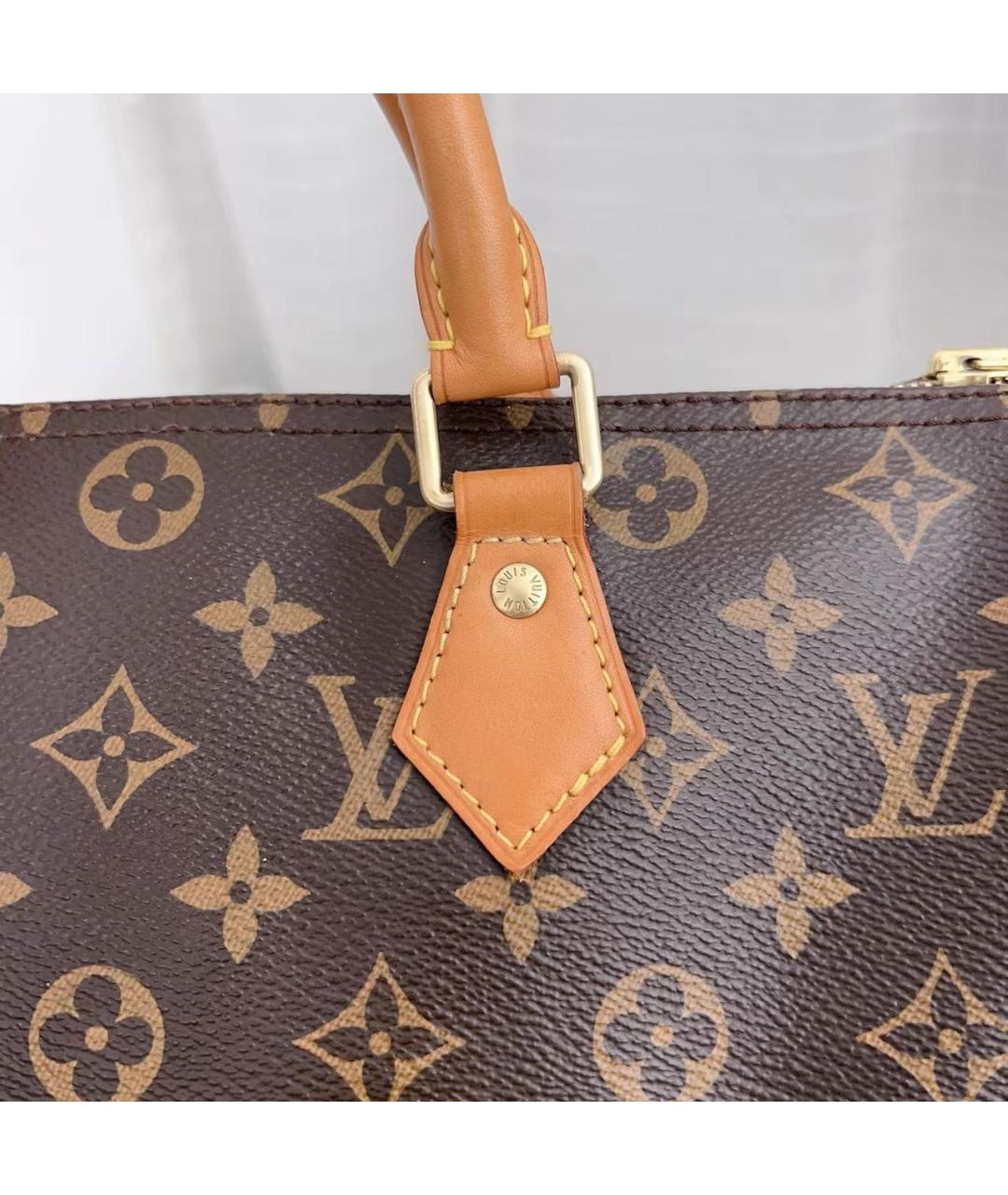 LOUIS VUITTON Коричневая дорожная/спортивная сумка, фото 4